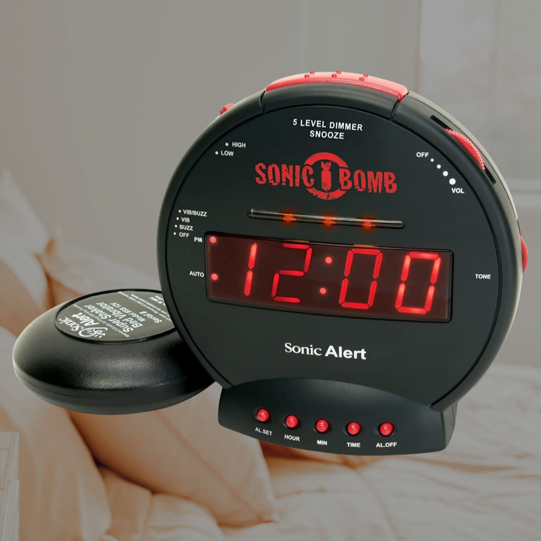 Sonic Bomb Alarm Clock.